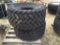 (105)ABSOLUTE - (2)21.5L-16.1 TIRES