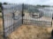 (418)ABSOLUTE - 20' WROUGHT IRON ENTRY GATE