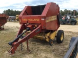 (358)NH 630 ROUND BALER