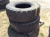 (111)ABSOLUTE - (2)17.5R25 TIRES