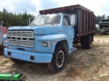 (326)1981 FORD F600 S.A. DUMP TRUCK