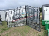 (413)ABSOLUTE - 14' WROUGHT IRON ENTRY GATE