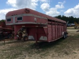 (318)25' T.A. GOOSENECK LIVESTOCK TRAILER - NT