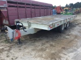 (317)1973 RODGERS 20TON TILT DECK TRAILER