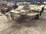 (121)ABSOLUTE - ARMY 2 1/2 TON GENERATOR TRAILER