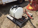 (494)ABSOLUTE - 30GAL. SPRAYER TANK W/ BOOM