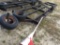 TRAILER FRAME W/ 2 SPARE TIRES - NT