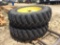 (478)2 - 480/80R38 TIRES/RIMS