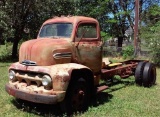 (386)1951 FORD F6 COE/STUB NOSE TRUCK