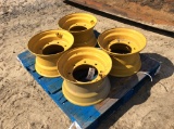 (275)4 KOMATSU SKID STEER RIMS