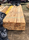 (418)BUNDLE OF CYPRESS LUMBER