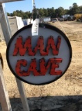 (595)MAN CAVE SIGN