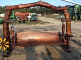 (572)TEAK LOG SWING