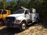 (59)2006 FORD F750 SERVICE TRUCK