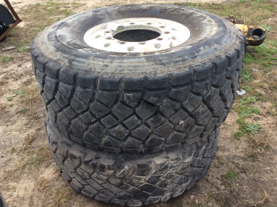 (39)2 - 445/65R22.5 TIRES