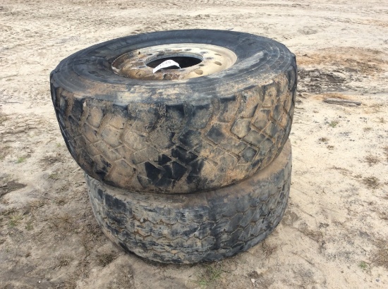 (36)2 - 445/65R22.5 TIRES