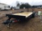 7 X 22 T.A. EQUIPMENT TRAILER