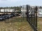 (406)20' WROUGHT IRON ENTRY GATE