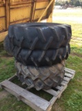 (459)4 TRACTOR TIRES