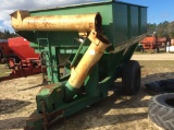 (221)JD 1210A GRAIN CART W/ HYD. AUGER - PULL TYPE