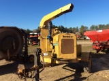 (220)VERMEER 1250 WOOD CHIPPER - SELF FEED