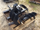 (479)WOLVERINE SKID STEER AUGER W/ 2 BITS - UNUSED