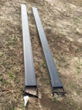 (523)SET OF 10' FORK EXTENSIONS - UNUSED