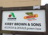 KIRBY BROWN & SONS SIGN