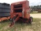 (457)HESSTON 845 ROUND BALER