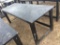 (681)30 X 90 METAL TABLE