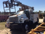 (766)SALVAGE - 1991 GMC C7000 TOPKICK BUCKET TRUCK