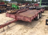 (402)HARDEE 14' T.A. TILT TRAILER - NO TITLE