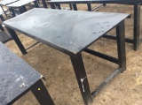 (681)30 X 90 METAL TABLE