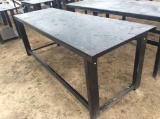 (680)30 X 90 METAL TABLE