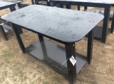 (676)29 X 57 METAL TABLE