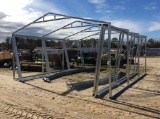 (286)18 X 18 X 8 METAL BUILDING FRAME