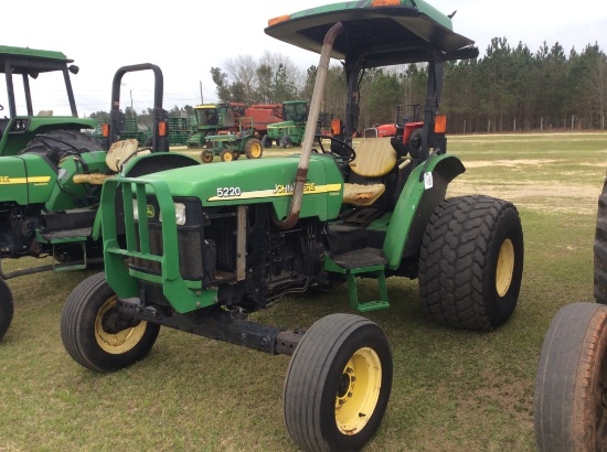 (34)JOHN DEERE 5220