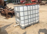 (9)PLASTIC TOTE METAL FRAME