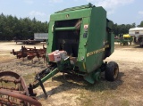 (267)JOHN DEERE 456 ROUND BALER