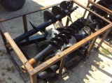 (201)UNUSED - MOWER KING SS AUGER W/ 2 BITS