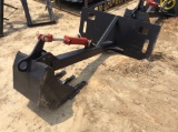 (160)SKID STEER BACKHOE ATTACHMENT