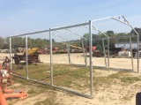 (374)18 X 20 BUILDING FRAME - 8' TALL