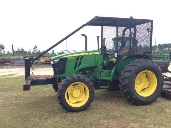 (30)JOHN DEERE 5075E MFWD