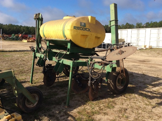 (277)REDDICK 300GAL. 6 ROW SPRAYER