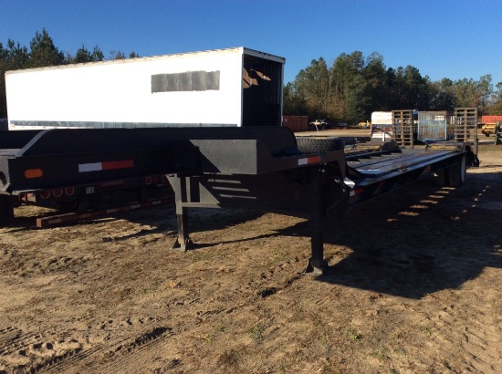 (261)1968 S.A. LOWBOY TRAILER