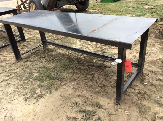(61)30 X 90 METAL TABLE