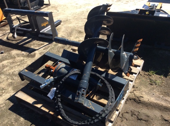 (389)UNUSED - WOLVERINE SS AUGER W/ 2 BITS
