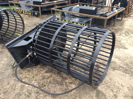 (308)UNUSED - MOWER KING SS HYD. ROCK PICKER