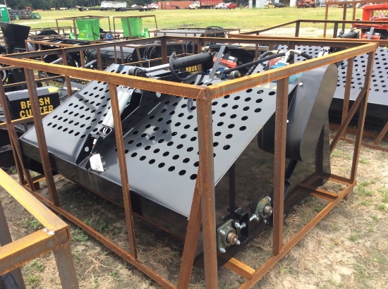 (322)UNUSED - TOPCAT 74" SS HYD. LANDSCAPE RAKE