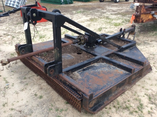(179)7' SHOP MADE BUSH HOG CUTTER